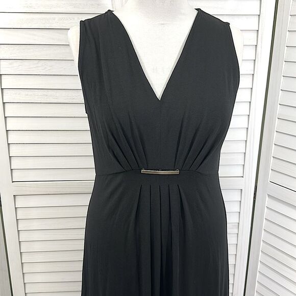 Chico's Mikayla Maxi Dress Size 2 (12) Sleeveless - Picture 7 of 16